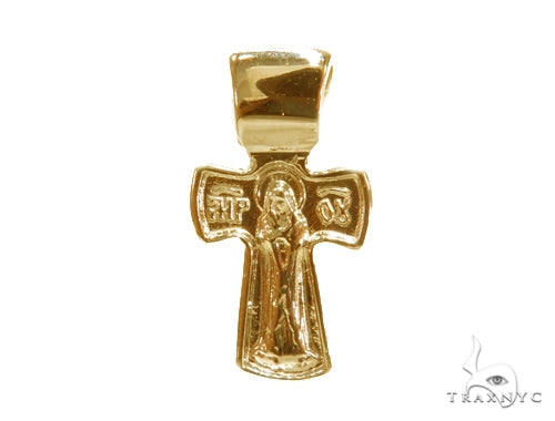 Holy 14K Gold Cross Crucifix, photo 3 of 5