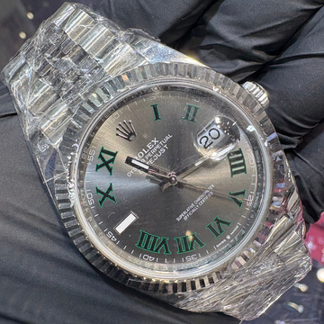 2025 Rolex DateJust 41mm | Stainless Steel | Wimbledon Dial