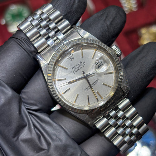 Rolex Datejust 36mm | Silver Stick Dial | Stainless Steel