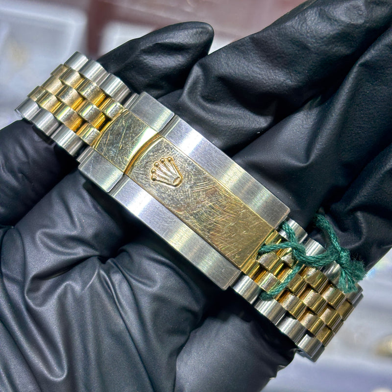 2026 Rolex Datejust 41mm | Two Tone Yellow Gold | Olive Roman Numeral Dial, photo 2 of 2