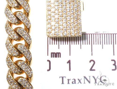 14K Gold miami cuban chain, 12 mm, photo 5 of 5
