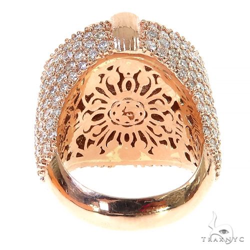 14K Gold Illuminati Pyramid TraxNYC Diamond Ring, photo 4 of 6