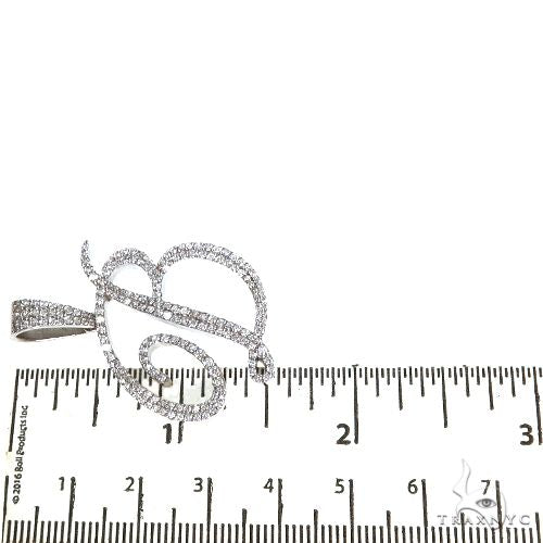 14K Gold Initial B Pendant, photo 6 of 6