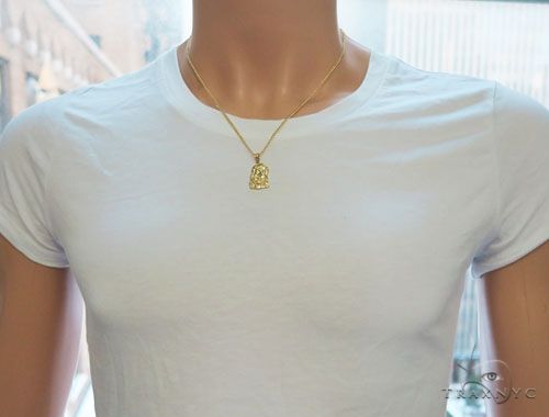 10K Jesus Piece Cuban Link Chain Set, photo 6 of 7