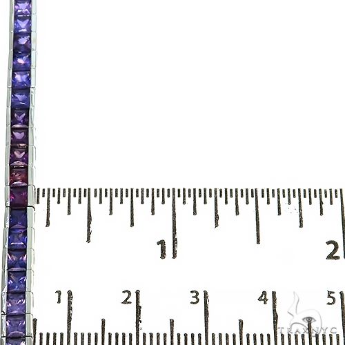 Jo Jo Baby Sapphire Princess Cut Bracelet 67352 - Image 5
