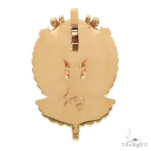 KOF Torch Symbol Diamond Pendant 67379 - Image 4