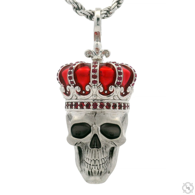 King Skull Pendant Set, photo 4 of 10