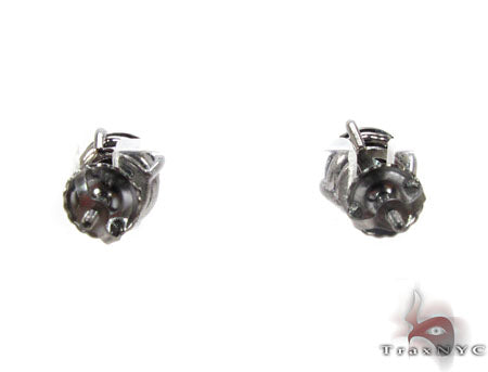 Ladies Black Diamond Earrings 21109 - Image 4