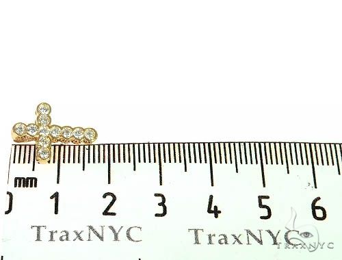 Unisex 11 Stones Diamond Bezel Cross 16740 - Image 7