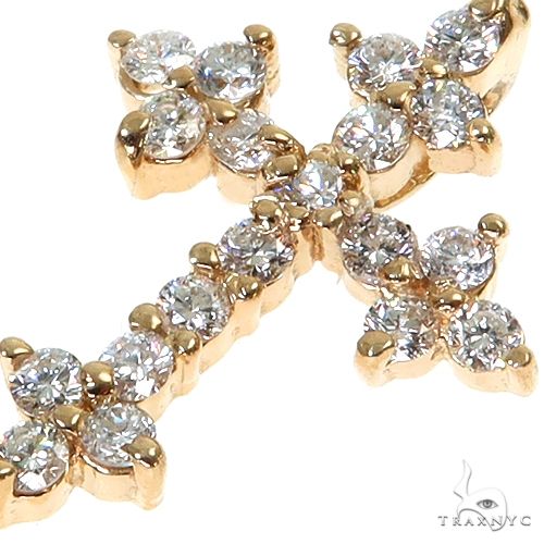 Ladies Tiny Enchanted Cross Crucifix 3273 - Image 3