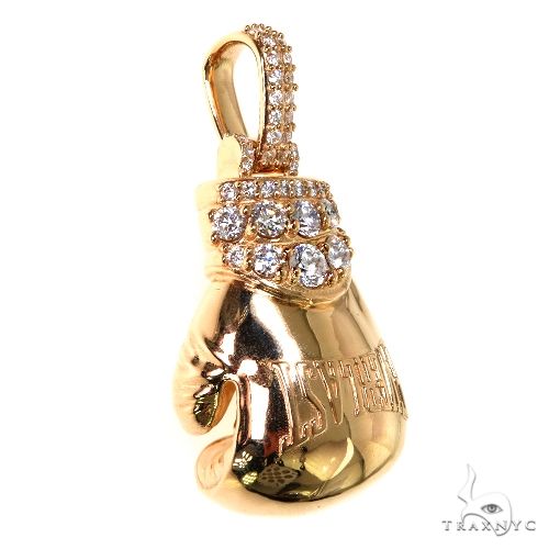 14K Gold Large Everlast Boxing Glove, photo 2 of 6