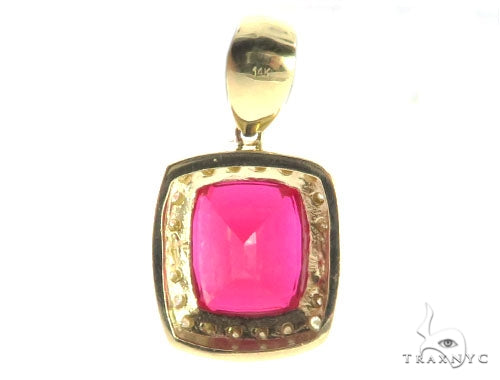 14K Gold Lepus Diamond Pendant, photo 4 of 7