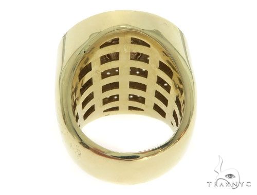 14K Gold Light Medusa Diamond Ring, photo 5 of 7