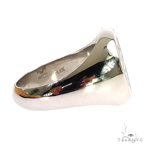 14K Gold Marine Corps Logo Ring, view 3