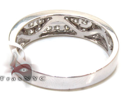 Mens 14K Gold Channel Diamond Ring, photo 6 of 7