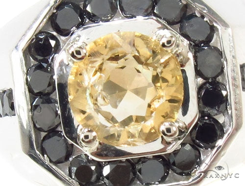 Mens Godfather Citrine Ring, photo 3 of 7