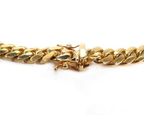 14K Gold miami cuban chain, 22 mm, photo 3 of 4