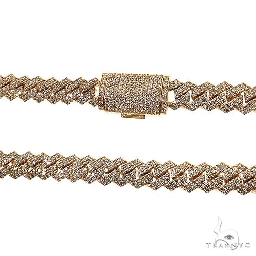 14K Gold miami cuban chain, 7.8 mm, photo 6 of 7