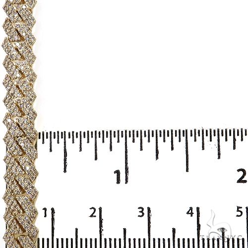 14K Gold miami cuban chain, 7.8 mm, photo 7 of 7