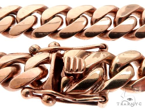14K Gold miami cuban chain, 10 mm, photo 5 of 6