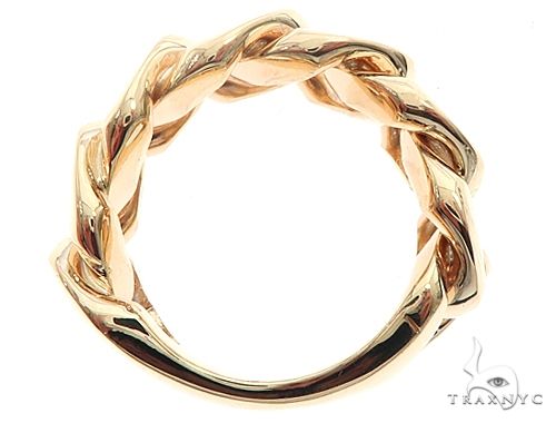 14K Gold Miami Cuban Link Ring 10mm, photo 5 of 6
