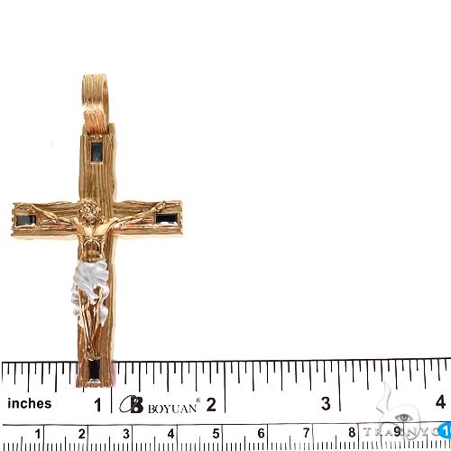 14K Gold Midnight Redemption Cross Pendant, photo 5 of 6