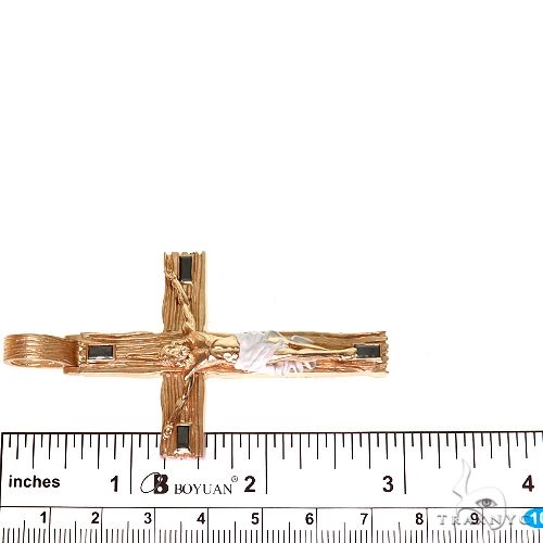 14K Gold Midnight Redemption Cross Pendant, photo 6 of 6