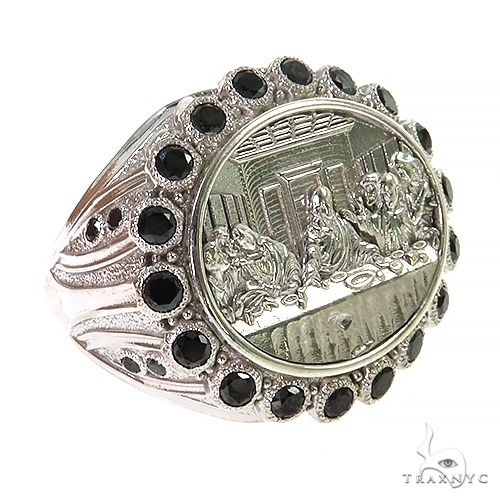 Midnight Redemption The Last Supper Ring .925 Silver, photo 2 of 6