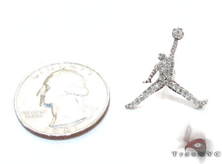 10K Gold Jordan Jumpman custom Earrings, photo 7 of 8