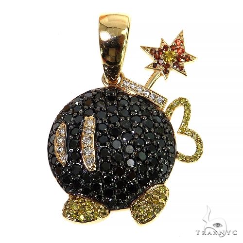 Mini Super Mario Bomb Pendant 68219 - Image 1
