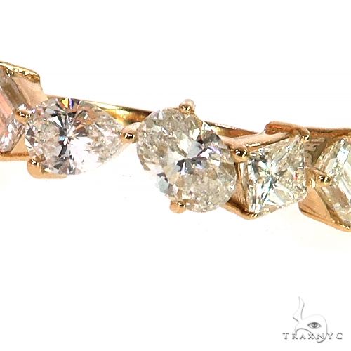 14K Gold Mix Shape 7 Stone Diamond Ring, photo 5 of 9