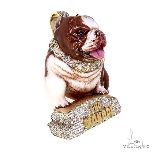 Monroe Bully Dog Pendant 67237 - Image 2