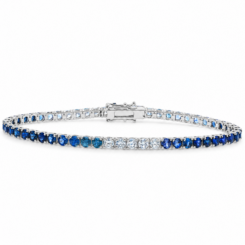 Ocean Breeze Sapphire Bracelet in 14K gold, view 3