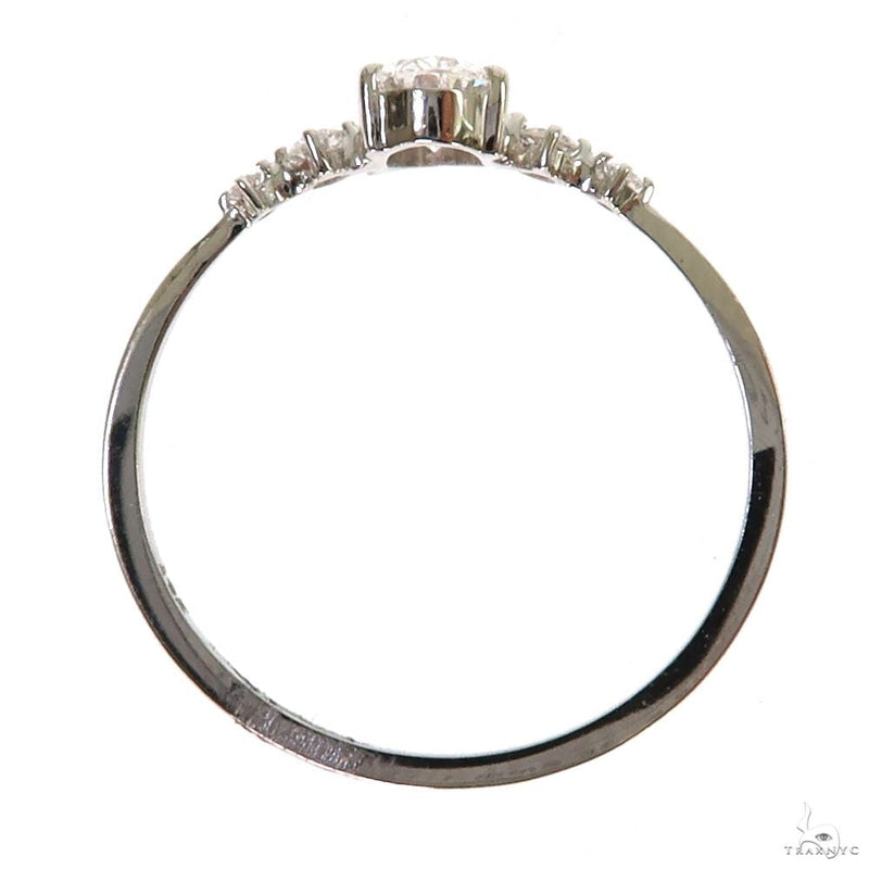 14K Gold Oval Shape Lab-Grown Diamond Ring, photo 6 of 8