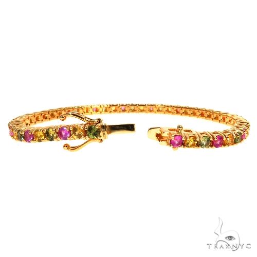 PYG 20 Pointer Sapphire Tennis Bracelet 67480 - Image 2