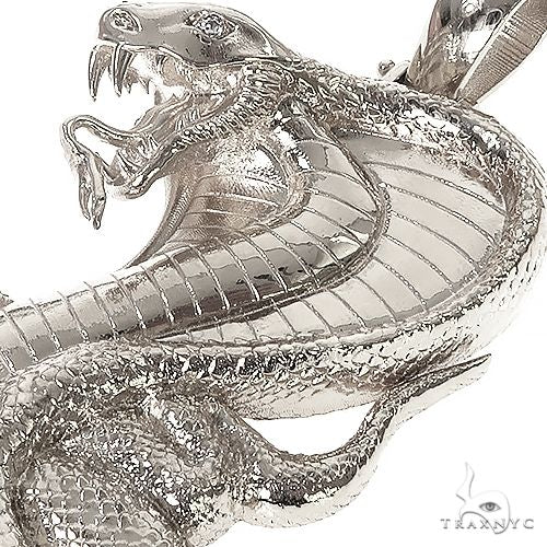 Silver Cobra Pendant, photo 3 of 6