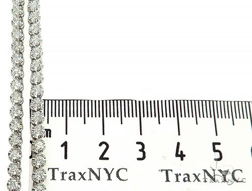14K Solid Gold Polar Iced Diamond Chain 24 Inches 4mm, photo 7 of 7