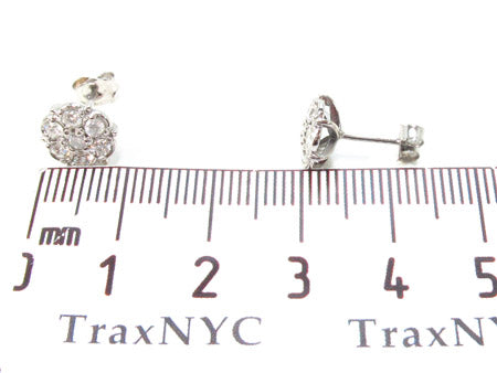 14K Gold Prong Diamond Earrings, photo 7 of 7