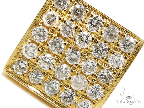 14K Gold Prong Diamond Earrings, photo 3 of 6