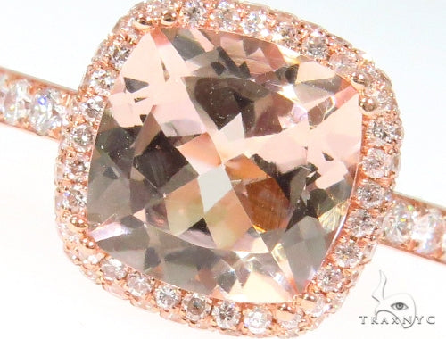 Prong Diamond Gemstone Ring 44536 - Image 4
