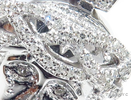 10K Prong Diamond Jesus Piece, photo 3 of 7