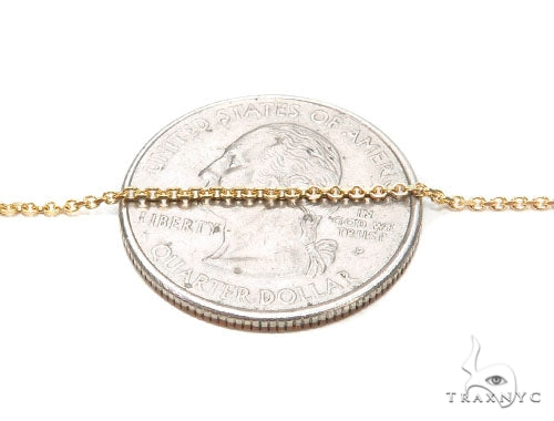 Prong Diamond Necklace 42635 - Image 4
