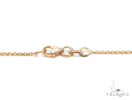 Prong Diamond Necklace 42635 - Image 5