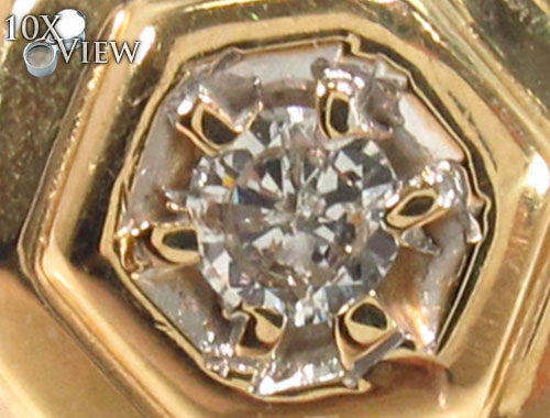 14K Gold Prong Diamond Ring, photo 3 of 6