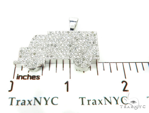 Custom Diamond Truck Pendant 39269 - Image 7