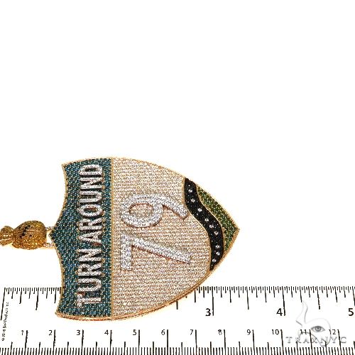 ProngCustom Made Diamond Pendant 67615 - Image 7