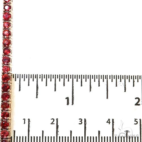 Red Sapphire Tennis Bracelete 69035 - Image 5
