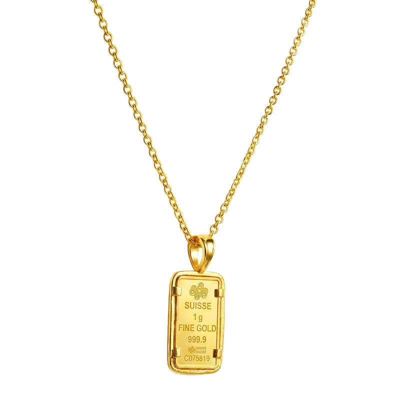 Royal Mint Rose Set in 14K gold, view 3