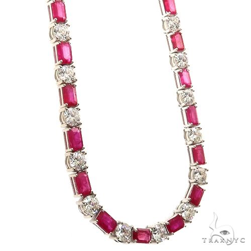Ruby Royale Elegance Tennis Chain 69501 - Image 2