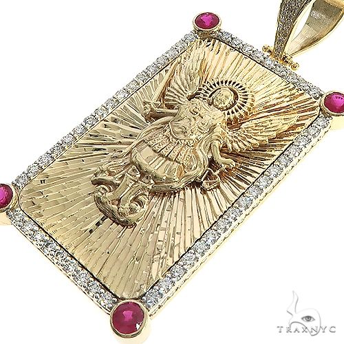 Saint Michael 1oz Pamp Custom Made Pendant 66587 - Image 4